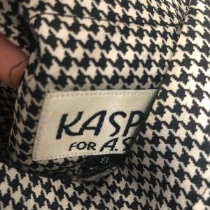 Vintage houndstooth blouse